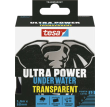 Tesa Ultra Power Unter Wasser Transparent Klebeband 1,5 Meter mal 50 Millimeter Verpackung