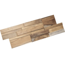 Holzverblendung aus Teakholz