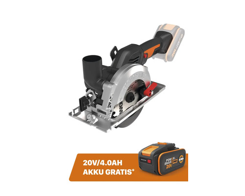 Akku-Handkreissäge Worx Nitro WX531.9, 20 V 2 Ah