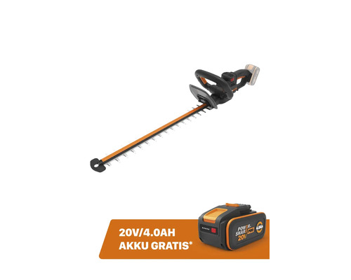 Akku-Heckenschere WORX Nitro WG263E.9 ohne Akku 20 V und Ladegerät