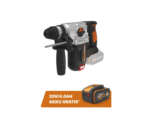 Akku-Bohrhammer Worx WX380.9 SDS-plus 20 V