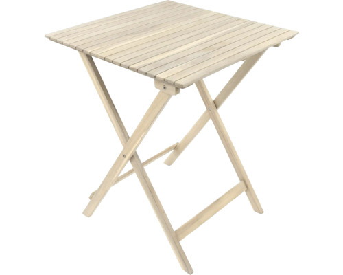 Quadratischer Klapptisch aus Holz