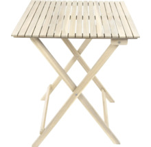 Quadratischer Klapptisch aus Holz
