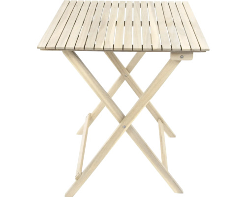 Quadratischer Klapptisch aus Holz