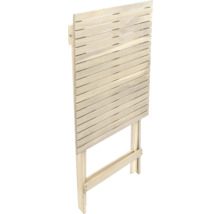 Holzklapptisch für den Außenbereich