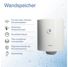 Warmwasserspeicher Ariston Regent Reg 80 VR PL 80 Liter