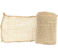 Jutegewebe auf einer Rolle