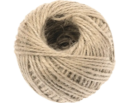 Garnrolle aus Naturfaser