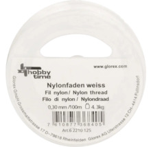 Weißer Nylonfaden 0,30 mm