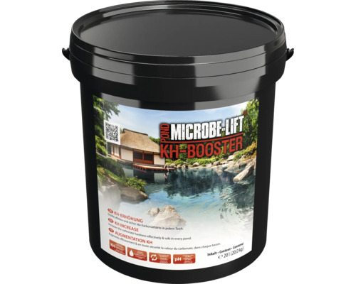 Microbe Lift Teich KH Booster, 20 Liter Eimer zur Erhöhung der Karbonathärte im Teich