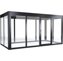 Solargewächshaus SunGarden Energy 4.2 Solar Gesamtleistung max 1100 W Kunststoff 6 mm 443 x 233 cm anthrazit