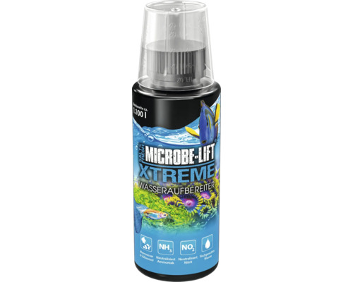 Pflegemittel Schadstoffentferner Grundpflegemittel Arka 118 ml Microbe Lift Xtreme Wasseraufbereiter für circa 1100 Liter Aquarium