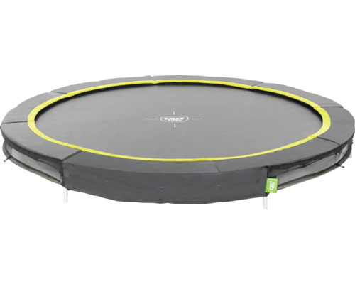 Trampolin EXIT Silhouette rund Ø 244 cm schwarz