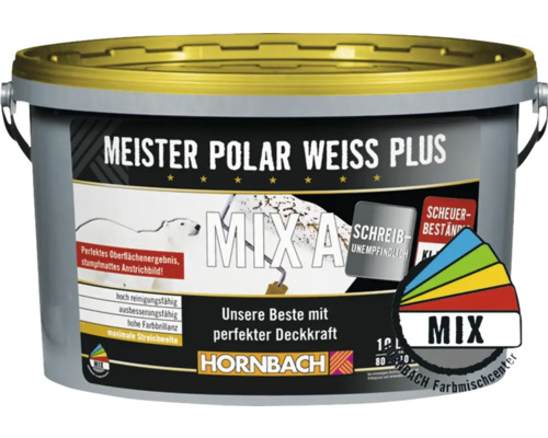 HORNBACH Meister Polarweiß Plus im Wunschfarbton mischen lassen-0