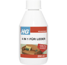 HG 4 in 1 Lederpflege für das Wohnzimmer, 250 Milliliter