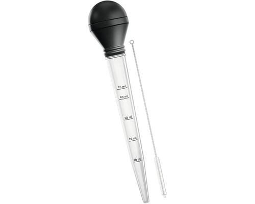 Pipette ARKA Multi-Pipette 50 ml für Flüssigkeiten, Lebendfutter etc. mit Reinigungsbürste Pipette ARKA Multi-Pipette 50 ml für Flüssigkeiten, Lebendfutter etc. mit Reinigungsbürste