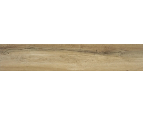 Feinsteinzeug Bodenfliese Mirava Arendal Dark Oak 149.5x30 cm rektifiziert Holzfliese mit Holzoptik