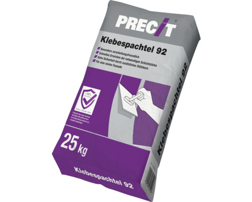 Sack PrecIt Klebespachtel 92, 25 Kilogramm