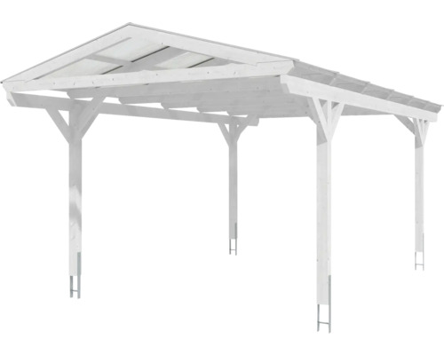 Freistehender Carport aus Holz