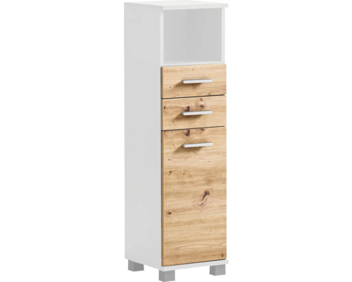 Highboard Möbelpartner Palermo 30.3x110.5x32.6 cm artisan eiche/weiß