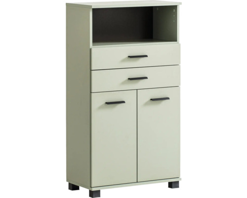 Highboard Möbelpartner Palermo 59.8x110.5x32.6 cm pistazie