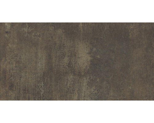 Feinsteinzeug Bodenfliese Industrial Copper 60x120 cm braun seidenmatt lappato rektifiziert
