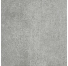Feinsteinzeug Bodenfliese Industrial Steel 80x80 cm grau seidenmatt lappato rektifiziert