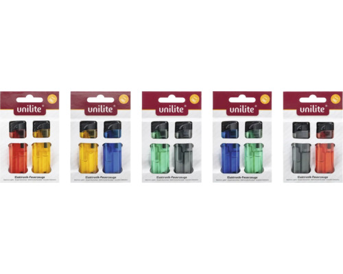 Unilite Elektronik-Feuerzeuge, 2er-Pack