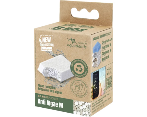 Aquatlantis Aquarium B-Box Anti Algen Filter M in Kartonverpackung