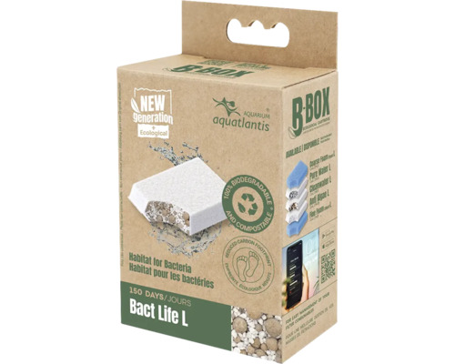 Aquatlantis Aquarium B-Box Bact Life L Filtermedien-Packung