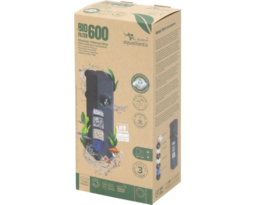 Aquatlantis Bio Filter 600 Modul Innenfilter Verpackung