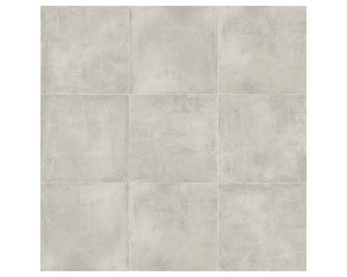 Neun graue Keramikfliesen mit Betonoptik