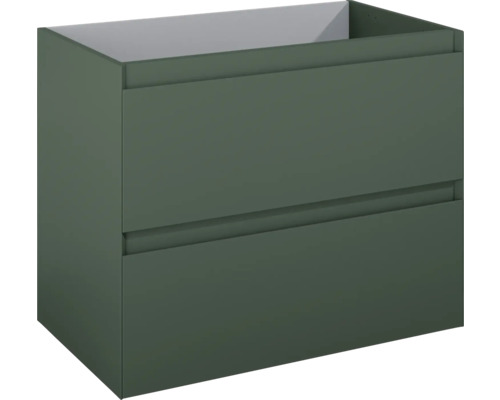 Waschbeckenunterschrank Jungborn DECEM 80x63,5x45,8 cm ohne Waschbecken forrest grün matt Waschbeckenunterschrank Jungborn DECEM 80x63,5x45,8 cm ohne Waschbecken forrest grün matt