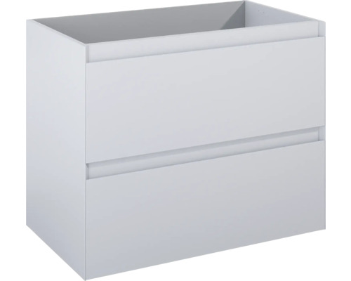 Waschbeckenunterschrank Jungborn DECEM 80x63,5x45,8 cm ohne Waschbecken stone matt