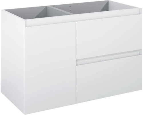 Waschbeckenunterschrank Jungborn DECEM rechts 100x63,5x45,8 cm ohne Waschbecken weiß matt Waschbeckenunterschrank Jungborn DECEM rechts 100x63,5x45,8 cm ohne Waschbecken weiß matt
