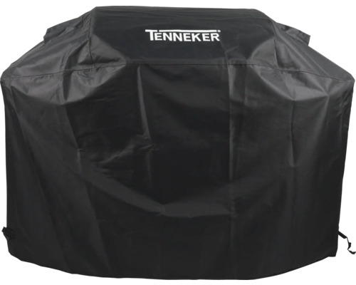 Schwarze Grillabdeckung der Marke Tenneker
