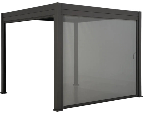 Terrassenüberdachung mit Glasschiebewand