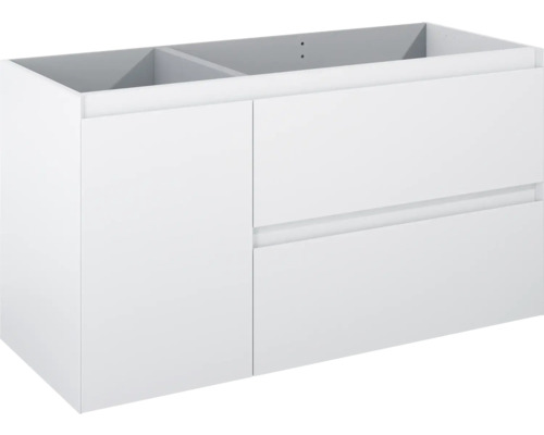 Waschbeckenunterschrank Jungborn DECEM rechts 120x63,5x45,8 cm ohne Waschbecken weiß matt Waschbeckenunterschrank Jungborn DECEM rechts 120x63,5x45,8 cm ohne Waschbecken weiß matt