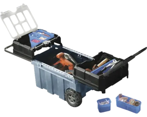 Werkzeugwagen mit Werkzeugen und Zubehör