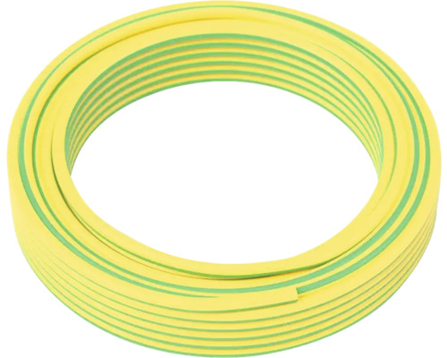 Gelb-grünes Erdungsband auf einer Rolle