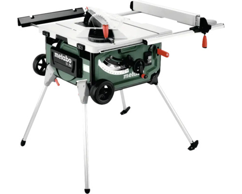 Metabo Tischkreissäge mit Untergestell und Rädern