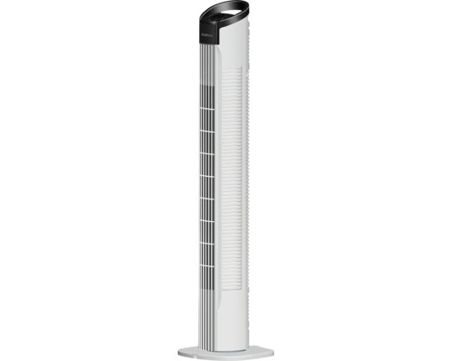 Turmventilator in Weiß und Schwarz