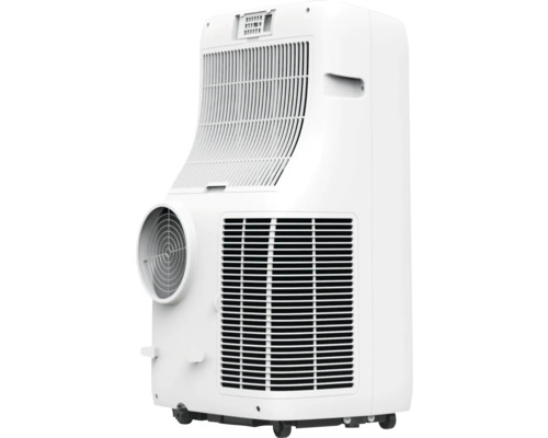 Mobiles Klimagerät mit Ventilator und Kühlrippen