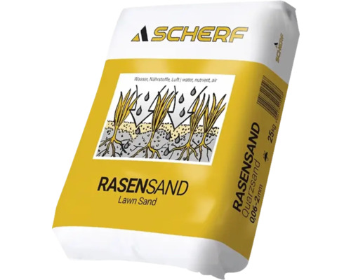 Rasensand (Quarzsand) 0,06-2mm 25 kg