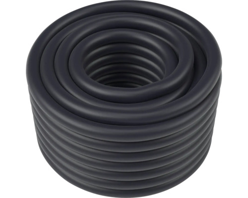 Rolle schwarzer Gummischlauch