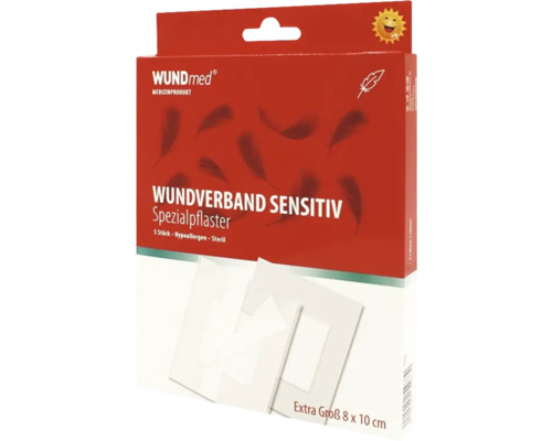 WUNDmed Wundpflaster Sensitiv, 5-tlg.