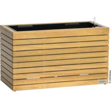 Holzpflanzgefäß mit Bewässerungssystem