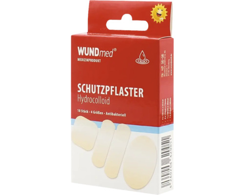 WUNDmed Schutzpflaster Hydrocolloid, 10-tlg.