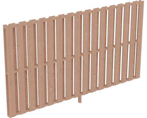 Holzzaun zur Grundstückseingrenzung