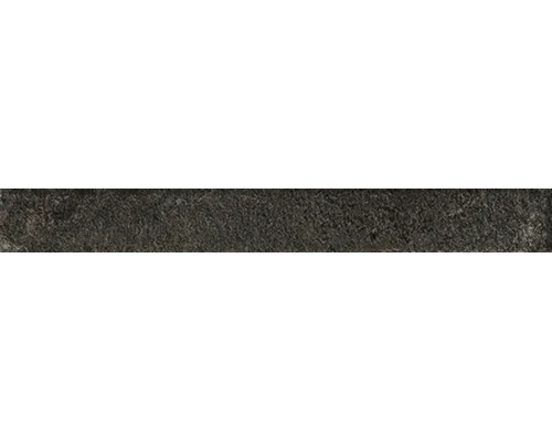 Sockelfliese Discovery Carbon 7,5x30 cm